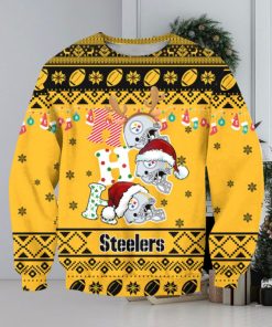 NFL Pittsburgh Steelers Ho Ho Ho Ugly Christmas Sweater