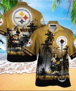 NFL Pittsburgh Steelers Mickey Mouse Edition Hawaiian Shirt Aloha Shirt