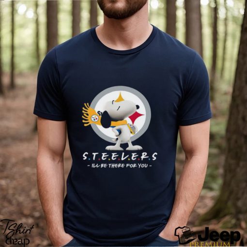 NFL Pittsburgh Steelers T Shirt Snoopy I’ll Be There For You