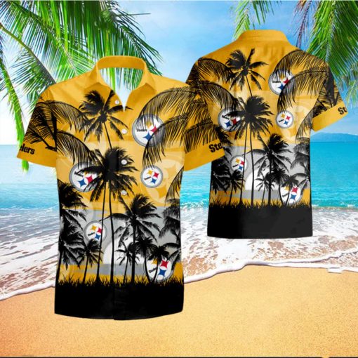 NFL Pittsburgh Steelers Tropical Hawaiian Shirt summer shirt