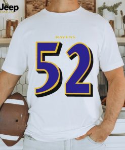 NFL Ray Lewis 52 Baltimore Raven shirt