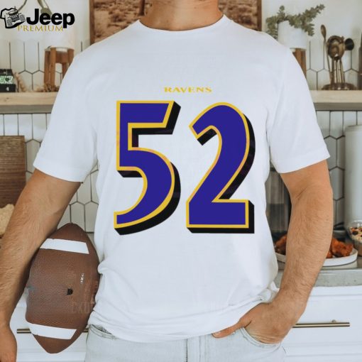 NFL Ray Lewis 52 Baltimore Raven shirt