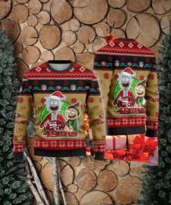 NFL San Francisco 49San Francisco 49ers Ugly Christmas 3D Sweater Festivity