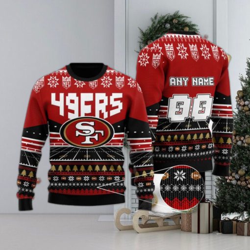 NFL San Francisco 49ers Custom Ugly Christmas Sweater