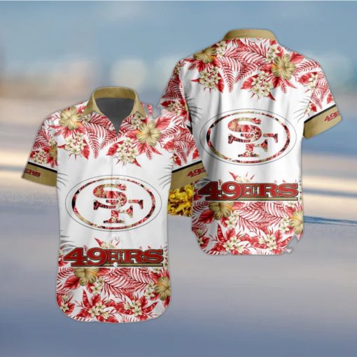 NFL San Francisco 49ers Hawaiian Shirt Special Floral Tropical Team Spirit