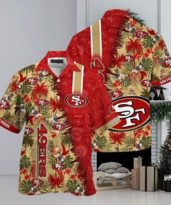 NFL San Francisco 49ers Hawaiian Shirt Summer Vacation Gift, NFL Hawaiian Shirt