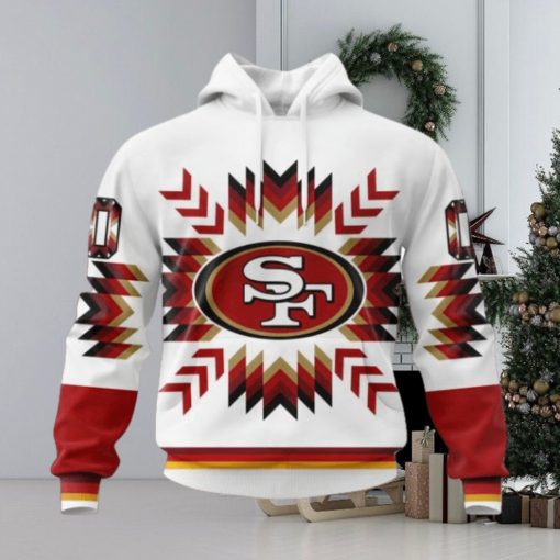 NFL San Francisco 49ers Special Design With Native Pattern Hoodie