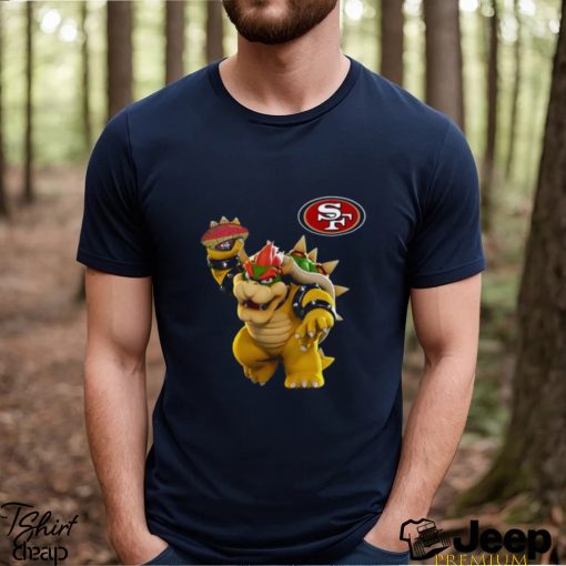 NFL San Francisco 49ers T Shirt Super Mario Nfl Super Mario Tshirt For Fans