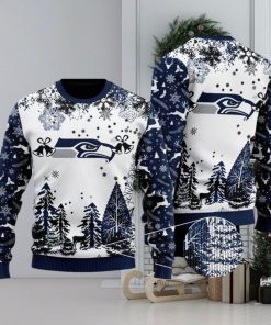 NFL Seattle Seahawks Special Christmas Ugly Sweater Design