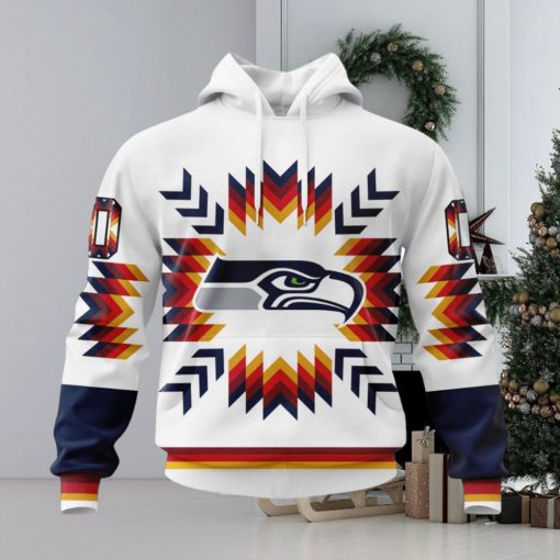 NFL Seattle Seahawks Special Design With Native Pattern Hoodie