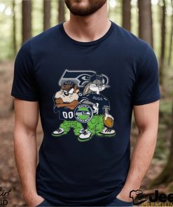 NFL Seattle Seahawks T Shirt Print Bugs Bunny Nfl Bugs Bunny Tshirt For Fans