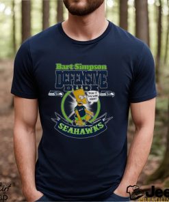 NFL Seattle Seahawks T Shirt Print Simpsons Nfl Simpsons Tshirt For Fans