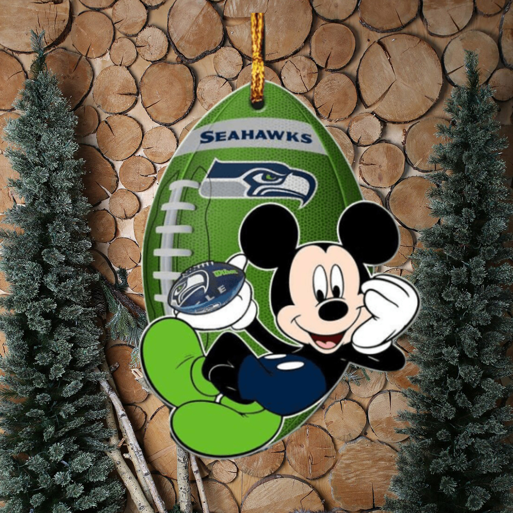 Seattle Seahawks Mickey Lover Custom Name For Fans Hawaiian Shirt And Shorts