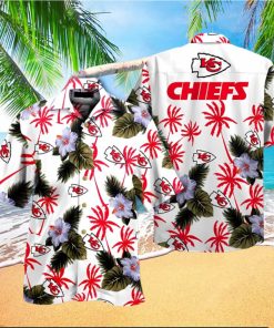 NFL Summer Hawaiian Shirt, NFL Kansas City Chiefs Hawaiian Shirt