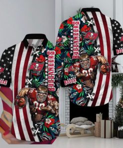 NFL Tampa Bay Buccaneers Hawaii Shirt Mascot Aloha Summer Shirt