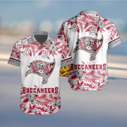 NFL Tampa Bay Buccaneers Hawaiian Shirt Special Floral Tropical Team Spirit