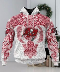 NFL Tampa Bay Buccaneers Norse Viking Symbols 3D Hoodie