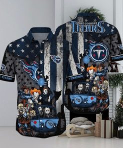 NFL Tennessee Titans Halloween Hawaiian Shirt