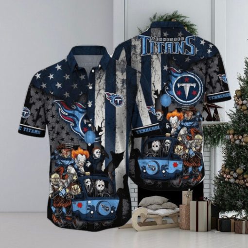 NFL Tennessee Titans Halloween Hawaiian Shirt