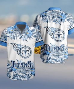 NFL Tennessee Titans Hawaiian Shirt Special Floral Tropical Team Spirit