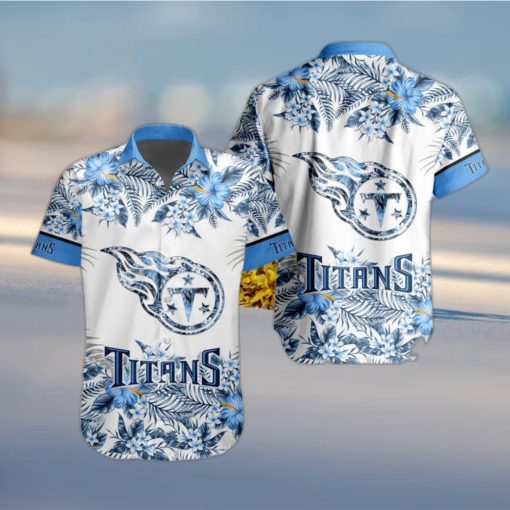 NFL Tennessee Titans Hawaiian Shirt Special Floral Tropical Team Spirit