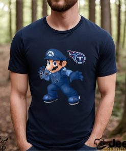 NFL Tennessee Titans T Shirt Print Mario Nfl Tshirt Mario For Fans