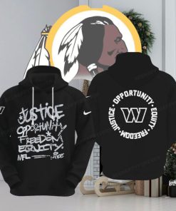 49ers Justice Opportunity Equity Freedom Hoodie