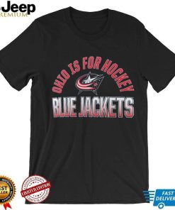 NHL Adult Columbus Blue Jackets Wordmark T Shirts