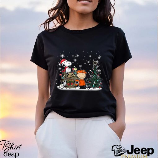 NHL Anaheim Ducks Snoopy Charlie Brown Christmas Hockey Super Bowl Sports Shirt