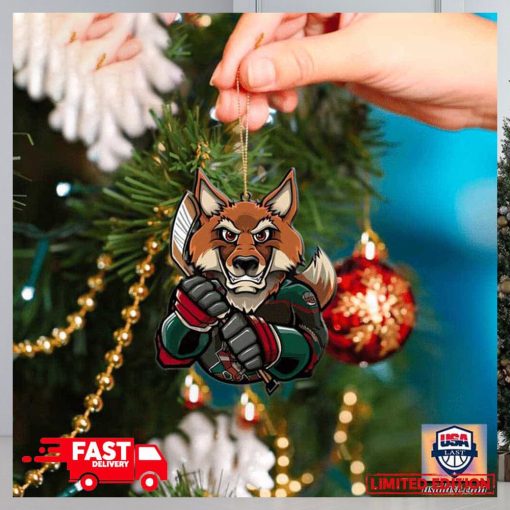 NHL Arizona Coyotes Mascot Christmas Tree Decorations 2023 Ornament