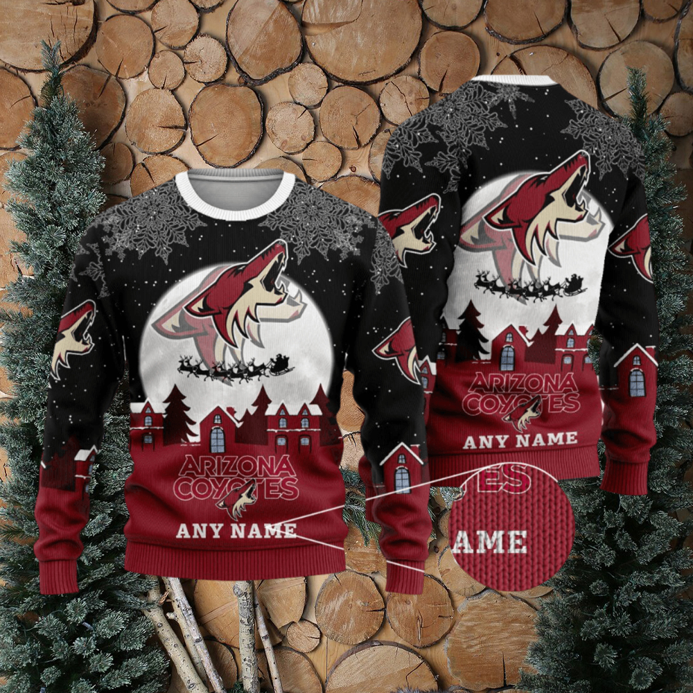 Arizona coyotes store ugly christmas sweater