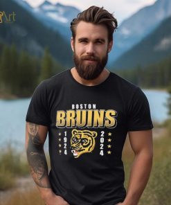 NHL Bear Boston Bruins 100th Centennial 1924 2024 Shirt