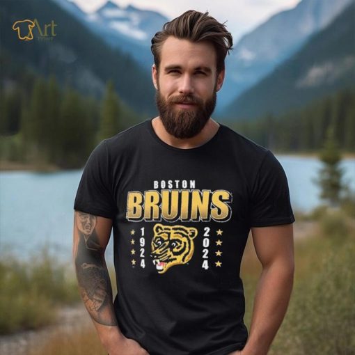 NHL Bear Boston Bruins 100th Centennial 1924 2024 Shirt