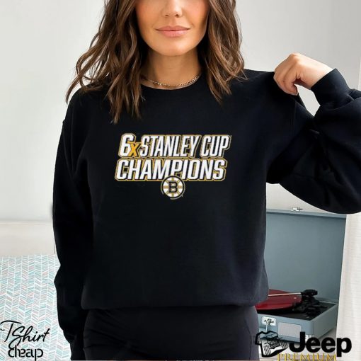 NHL Boston Bruins 6X Stanley Cup Champions shirt