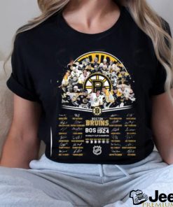 NHL Boston Bruins Established 1924 Stanley Cup Champion T Shirt