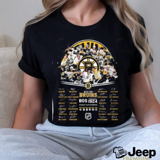 NHL Boston Bruins Established 1924 Stanley Cup Champion T Shirt