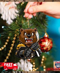 NHL Boston Bruins Mascot Christmas Tree Decorations 2023 Holiday Ornament