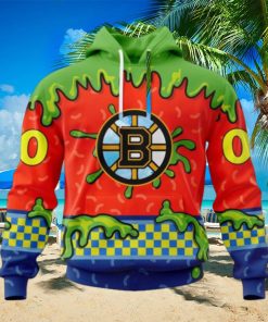 NHL Boston Bruins Special Nickelodeon Design Hoodie