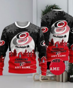 NHL Carolina Hurricanes Special Christmas Ugly Sweater Design