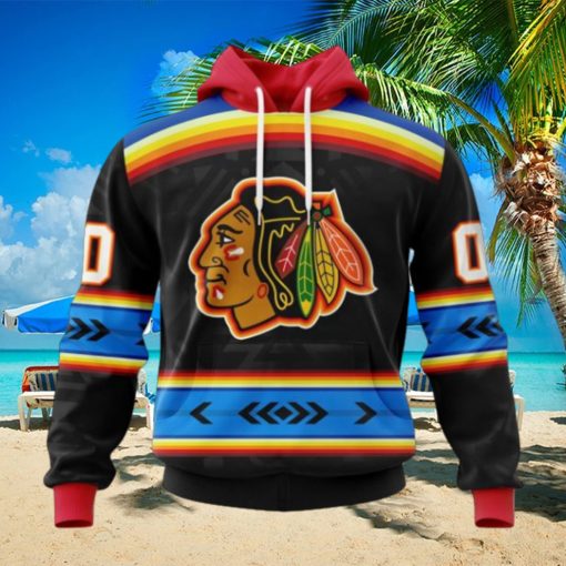 NHL Chicago Blackhawks Special Native Heritage Design Hoodie