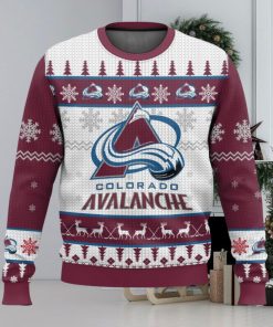 NHL Colorado Avalanche 3D Ugly Christmas Sweater Men And Women Christmas Gift