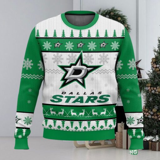 NHL Dallas Stars 3D Ugly Christmas Sweater Men And Women Christmas Gift