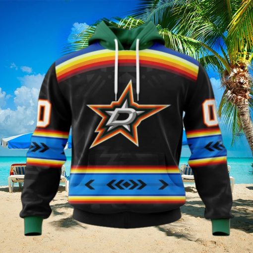 NHL Dallas Stars Special Native Heritage Design Hoodie