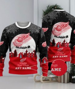 NHL Detroit Red Wings Special Christmas Ugly Sweater Design