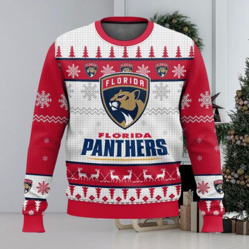 NHL Florida Panthers 3D Ugly Christmas Sweater Men And Women Christmas Gift