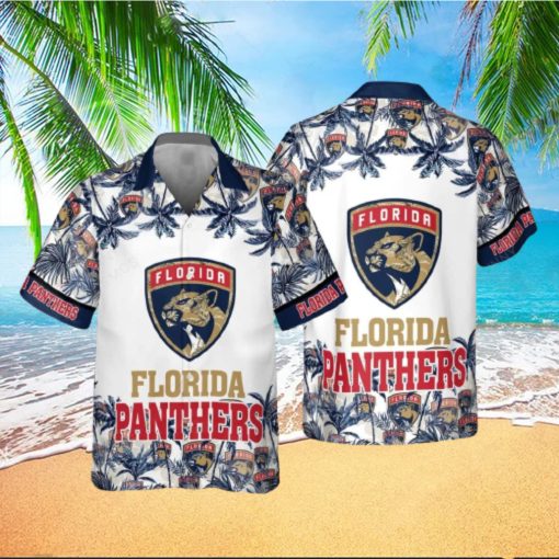 NHL Florida Panthers Hawaiian Shirt Summer Gift For Friend hawaian shirt