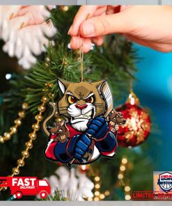 NHL Florida Panthers Mascot Christmas Tree Decorations 2023 Holiday Ornament