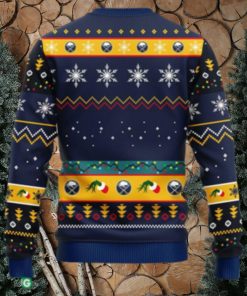 NHL Logo Buffalo Sabres 12 Grinch Xmas Day Christmas Ugly Sweater For Men Women