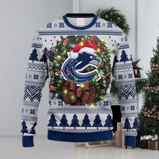 NHL Logo Vancouver Canucks Christmas Ugly Sweater For Men Women