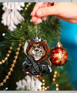 NHL Los Angeles Kings Mascot Christmas Ornament